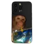 Funny Monkey Drinking Capri Sun iPhone Phone Case