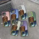 Funny Monkey Drinking Capri Sun iPhone Phone Case