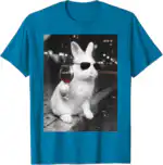 Funny Wine Glasses Bunny Eggs Happy Easter Day Drink Team T-Shirt | Cheeky Spring Relic