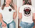 Generation X Firefighter Not All Heroes Wear Capes Shirt
