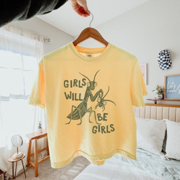 Girls Will Be Girls Feminist Boxy Crop Top Women’s Rights