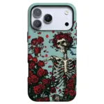 Grateful Dead Skeleton Floral Forever Grateful Phone Case