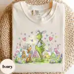 Grinch & Max Easter Bunny Eggs Spring Shirt