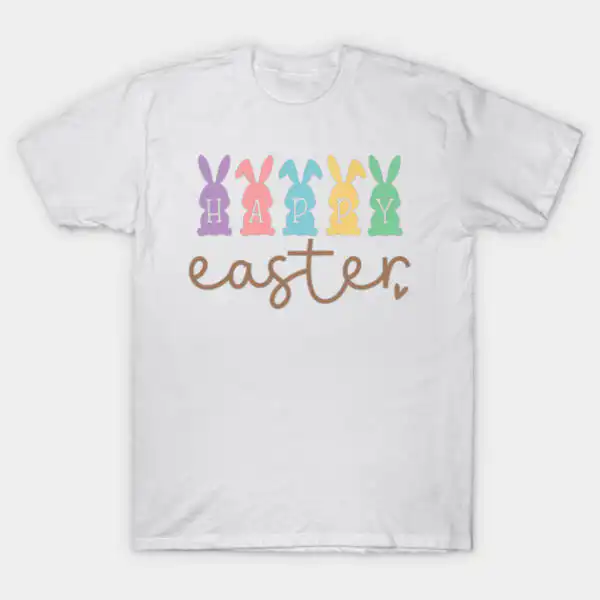 Happy Easter Bunnies T-Shirt | Editorial Streetwear