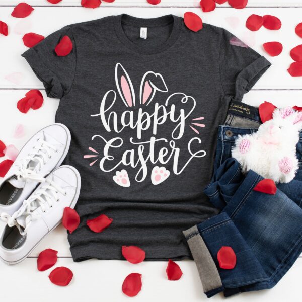 Happy Easter Bunny Cute Women’s Easter Shirt