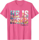 He is Risen Boho Easter Christian Jesus T-Shirt