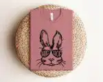 Hip Hop Easter Bunny Kids Toddler Easter Day Shirt