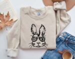 Hip Hop Easter Bunny Kids Toddler Easter Day Shirt