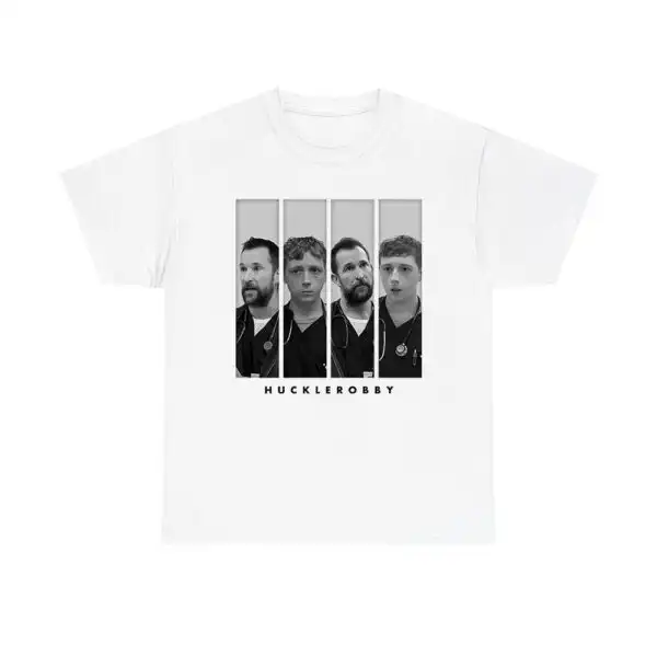 Hucklerobby MONTAGE Sweatshirt, Funny Michael "Robby" Crewneck