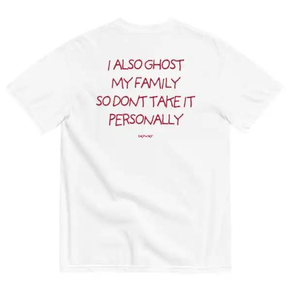 I also ghost my family unisex tee - comfy everyday style