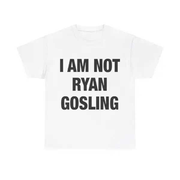 I AM NOT RG T-Shirt! - Bold Unisex Heavy Cotton Tee