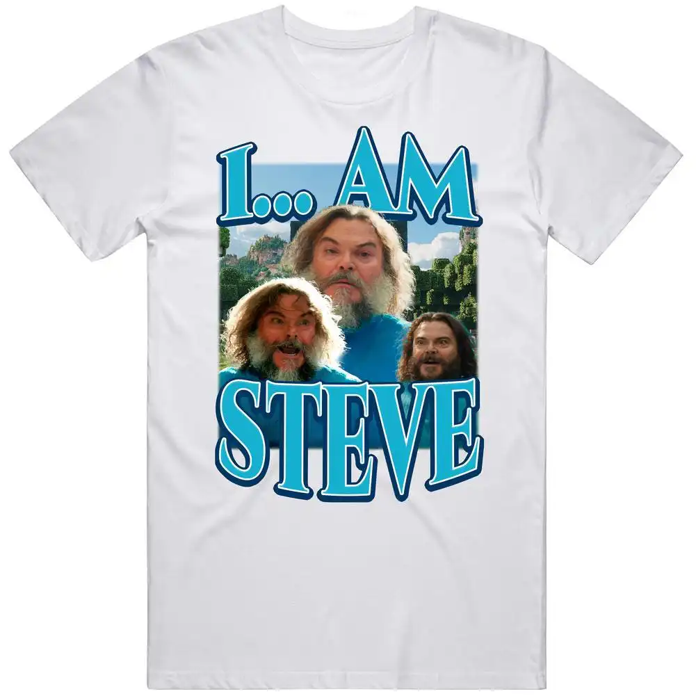 I Am Steve Funny Movie Parody Meme Unisex Shirt I Am Steve Funny Movie Parody Meme Unisex Shirt