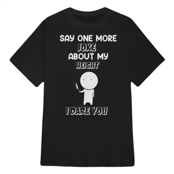 i dare you - playful unisex graphic tee for bold statements