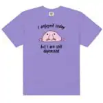 I Enjoyed Today Unisex Heavyweight Garment-Dyed Shirt