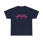 I Hate Men With Opinions Unisex Heavy Cotton Tee - Y2K Meme Shirt