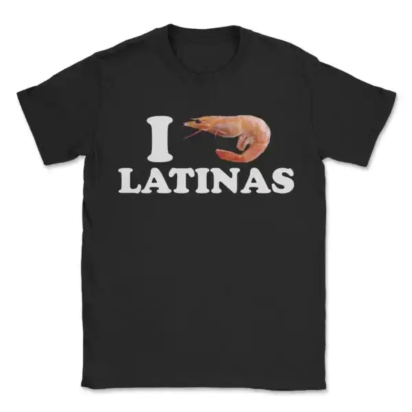 I Shrimp Latinas Merry Shrimpmas Graphic Tee