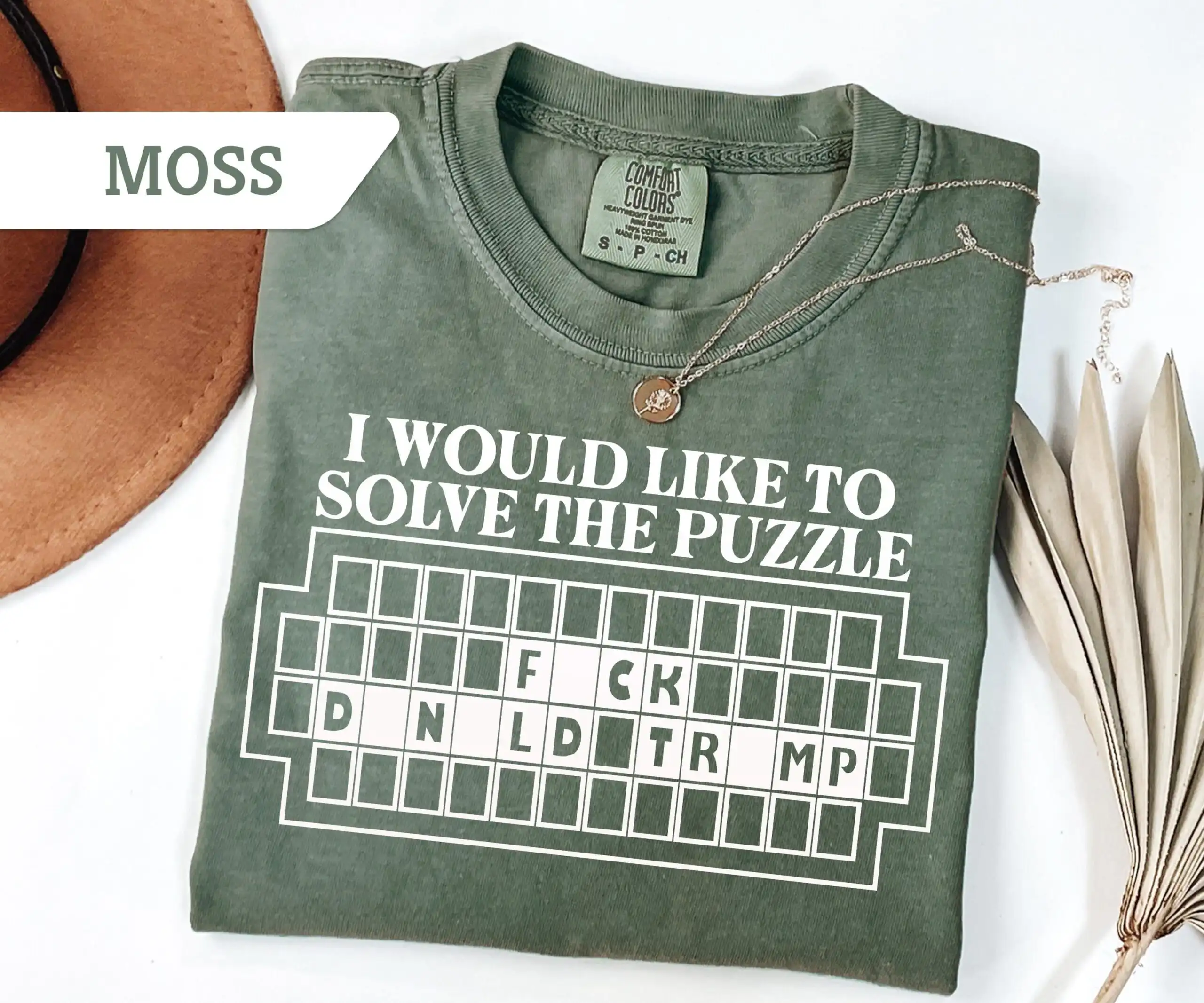 I’d Like to Solve the Puzzle F*ck Trump Funny Anti Trump Shirt I’d Like to Solve the Puzzle F*ck Trump Funny Anti Trump Shirt