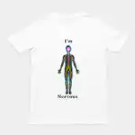 I'm nervous T-Shirt - Iconic 100% Cotton Graphic Tee