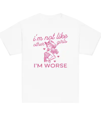 I'm Not Like Other Girls Baby Tee | Editorial Staple