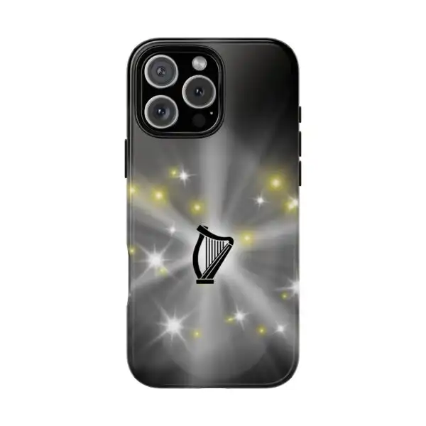 Irish Harp Celtic Pride Green Aesthetic Phone Case Gift