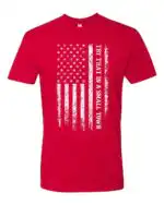 Jason Aldean Try That in a Small Town American Flag Shirt