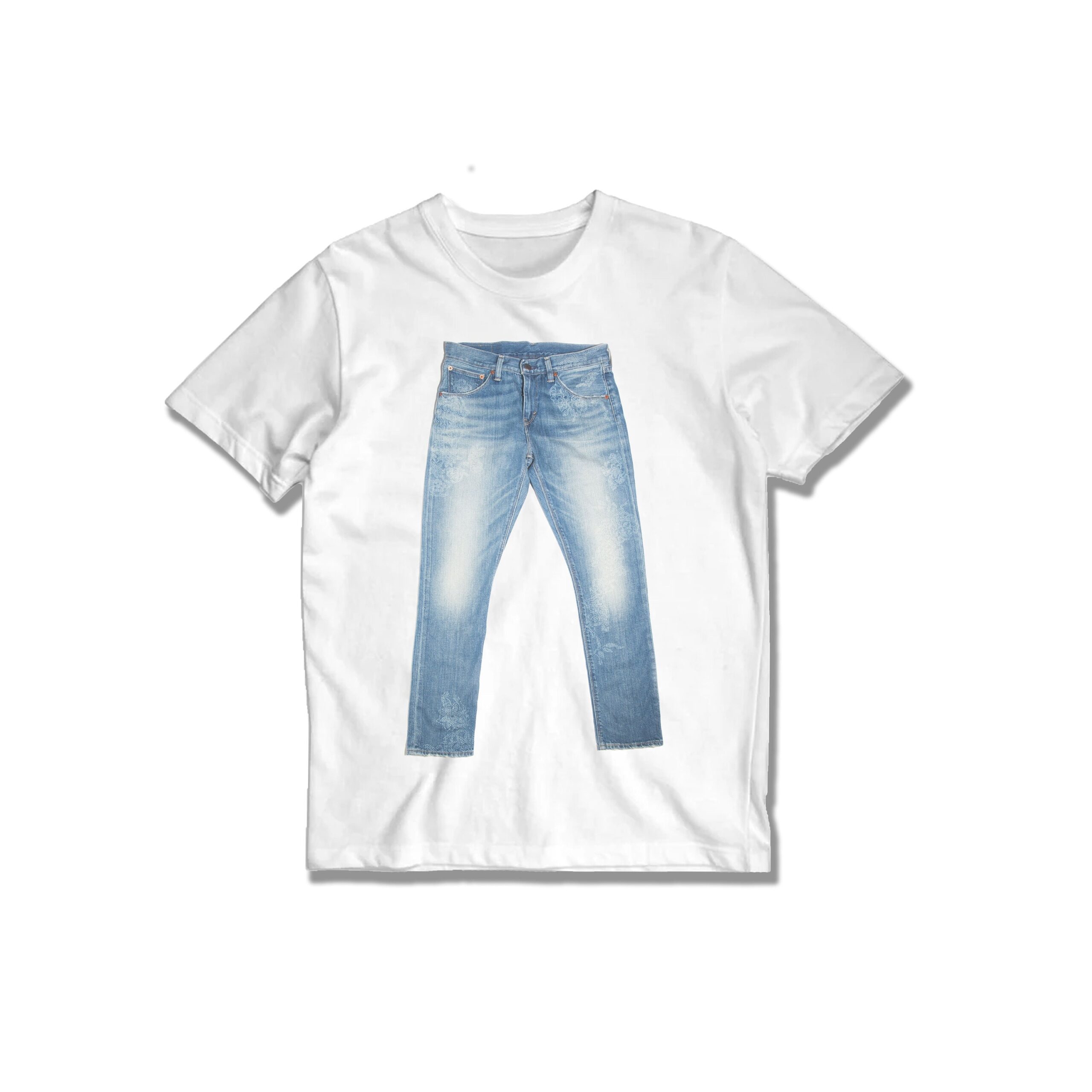 Jeans on Shirt Funny Meme Graphic Tee Unisex Shirt Jeans on Shirt Funny Meme Graphic Tee Unisex Shirt