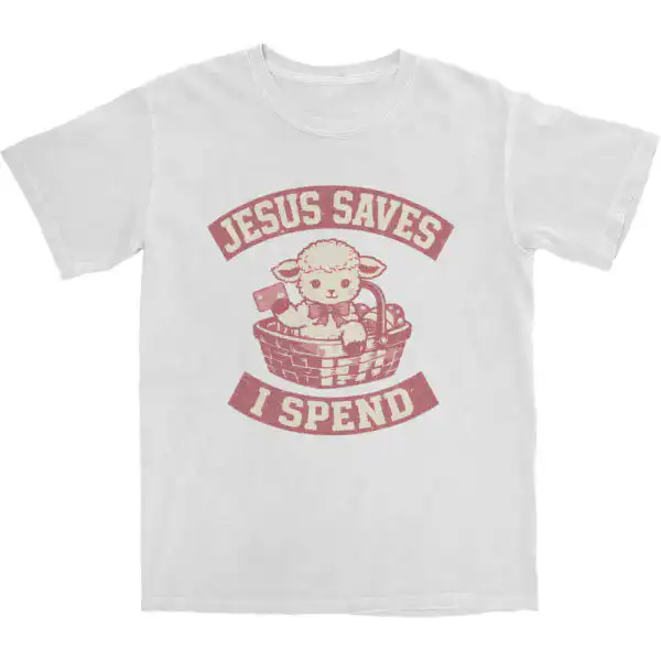 Jesus Saves T Shirt - Soft 100% Cotton for Ultimate Comfort