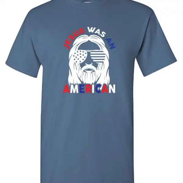 Jesus Was An American: 'Technically, I Am Vegan' Funny T-Shirt