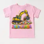 Kids Eggs-Cavator Excavator Easter Egg Hunting Shirt