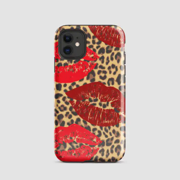 Kiss Me Red iPhone Case