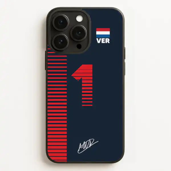 Max Verstappen F1 Racing Fan iPhone Galaxy Phone Case