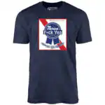 Merica F*ck Yea Beer Unisex T-Shirt with Patriotic Design