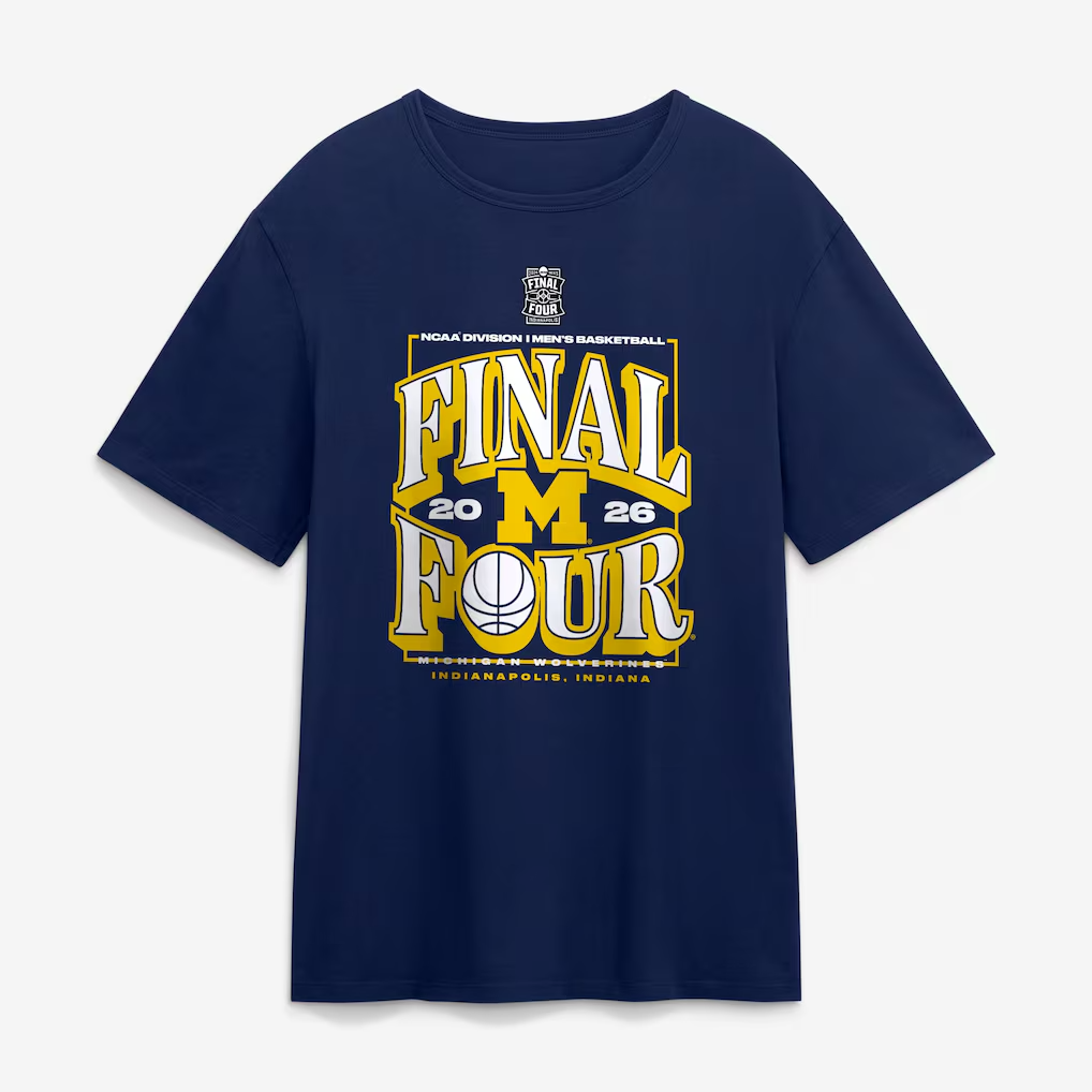 Michigan Wolverines 2026 March Madness Final Four Shirt Michigan Wolverines 2026 March Madness Final Four Shirt