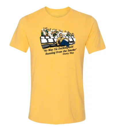 Michigan Wolverines Dusty May "No Way I'm Ducking" T-Shirt