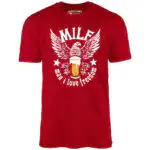 MILF Man I Love Freedom - Distressed Unisex T-Shirt