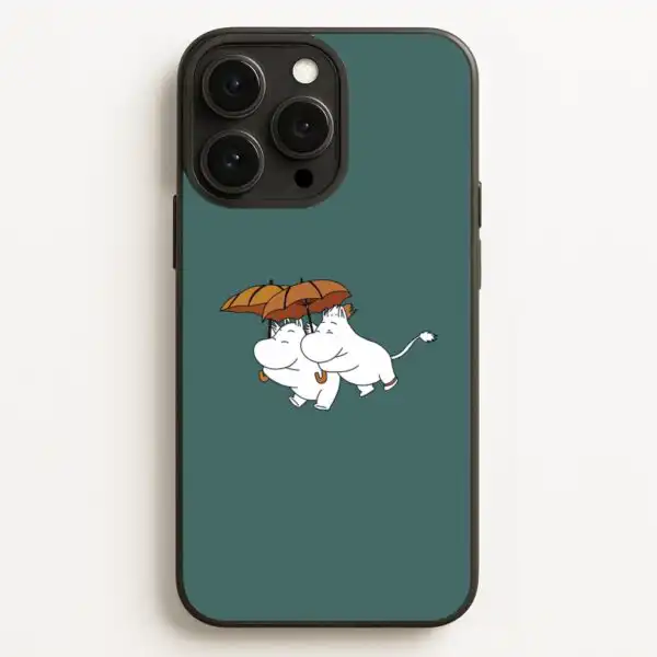 Moomin Umbrellas Phone Case for iPhone & Galaxy