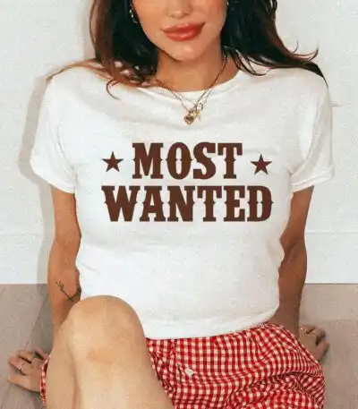 Most Wanted Baby Tee | Premium Editorial Streetwear