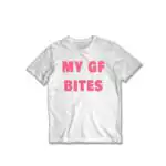 My Gf Bites Funny Boyfriend Gift Girlfriend Shirt