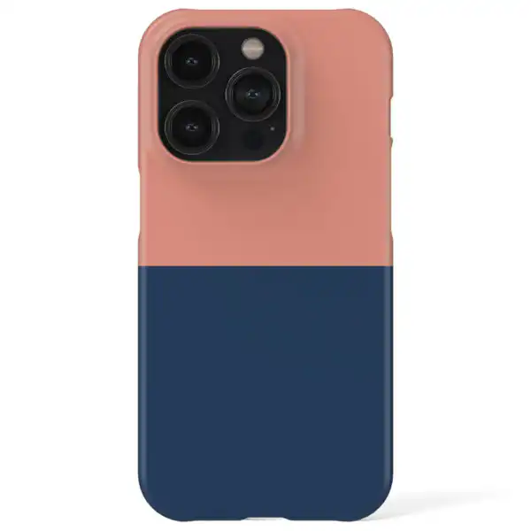 Navy x Rose Aesthetic Stylish Phone Case