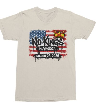 No Kings in America March 28 2026 USA Protest Shirt
