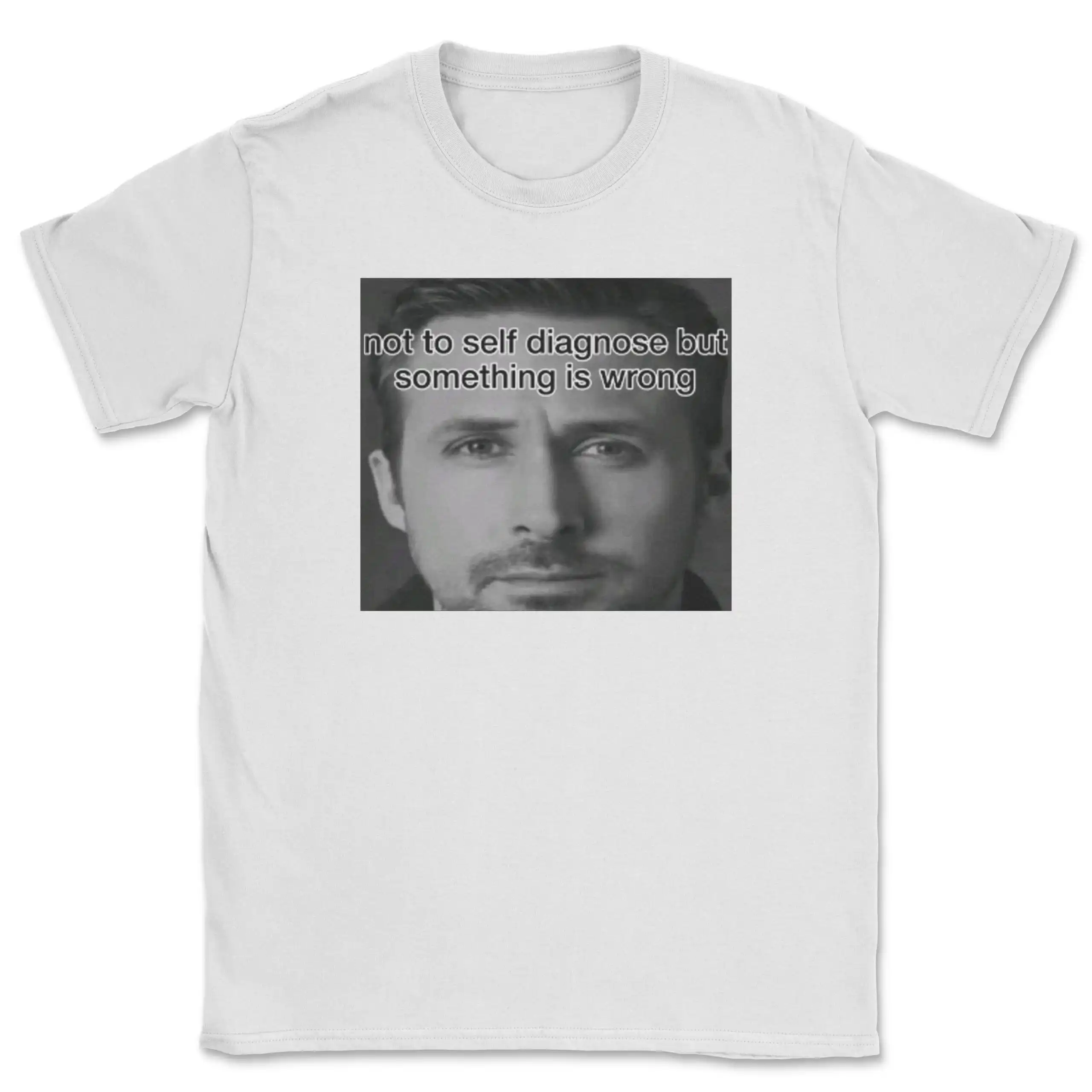Not to self diagnose - unisex graphic tee for mental health awareness Not to self diagnose - unisex graphic tee for mental health awareness