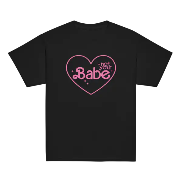 Not Your Babe Feminist Baby Tee | Editorial Streetwear