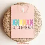 Oh For Peeps Sake Easter Bunny Funny Holiday Shirt