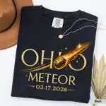 Ohio Meteor 03.17.2026 Space Event Unisex Graphic Tee