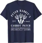 Peter Rabbit's Carrot Patch Easter Bunny T-Shirt | Garden Whimsy