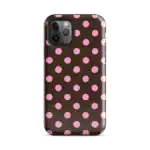 Pink Polka Dot iPhone Case