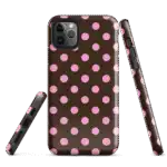 Pink Polka Dot iPhone Case