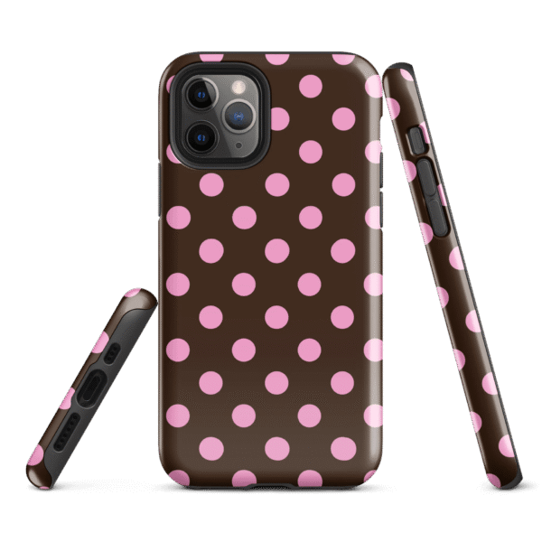 Pink Polka Dot iPhone Case