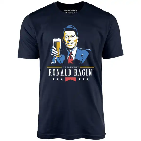 President Ronald Ragin' - Unisex Graphic Tee with Eagle Design