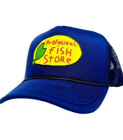 Professional Fish Store Trucker Hat (Printed Logo) for Fishers